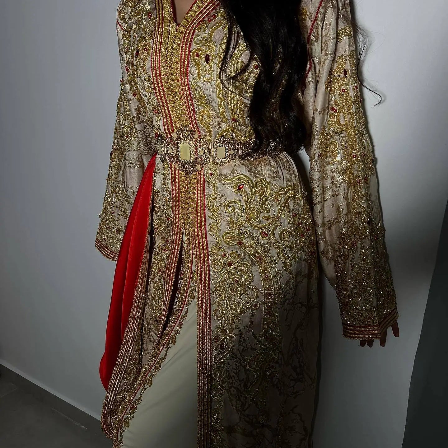 Caftan Marocain Beige - My Caftan