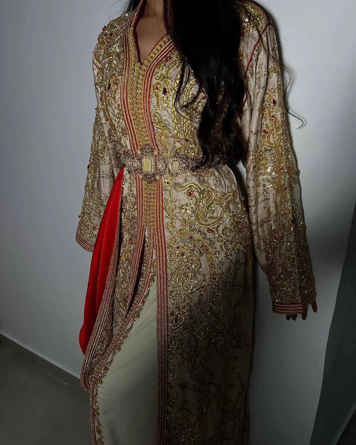 Caftan Marocain Beige - My Caftan