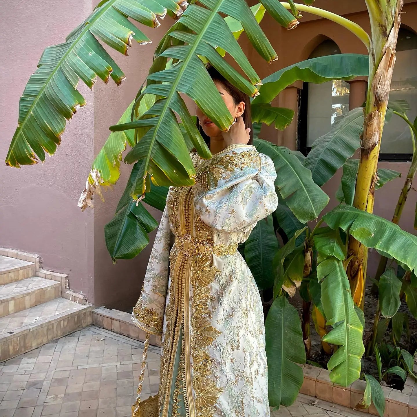 Robe Caftan Beige - My Caftan
