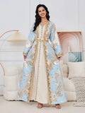Caftan Blanc Argenté