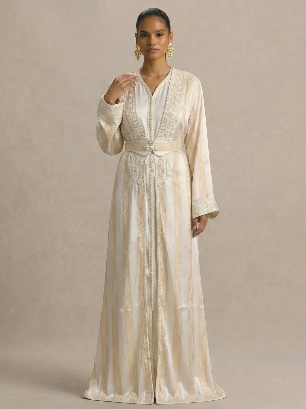 Caftan Blanc Mariée