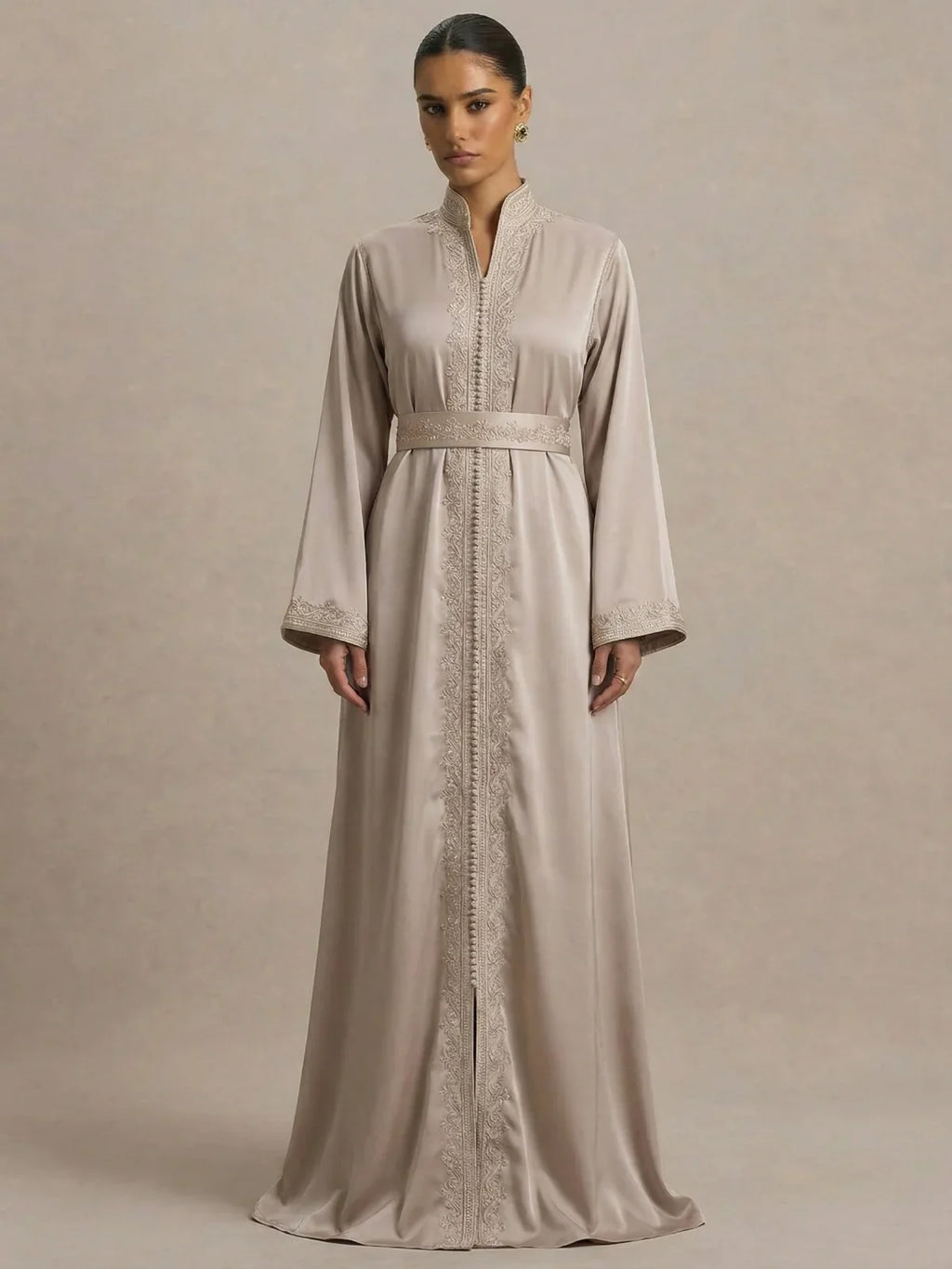 Caftan Blanc Simple
