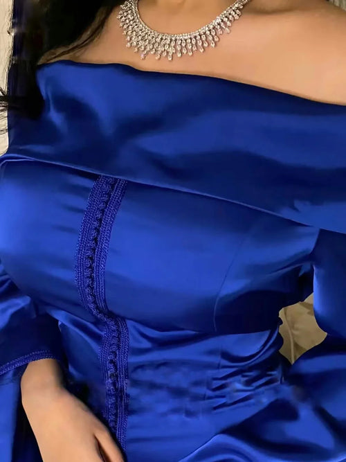 Caftan Bleu Electrique