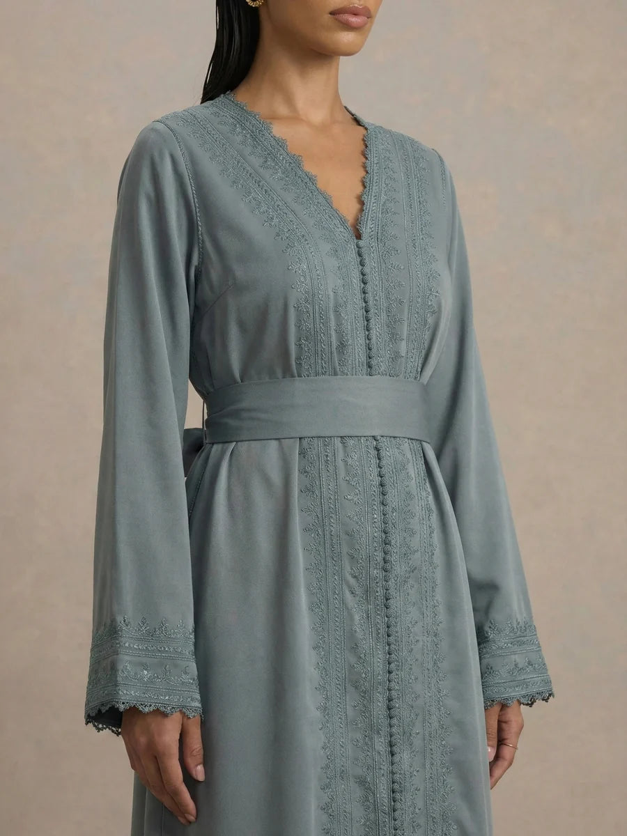 Caftan Bleu Gris
