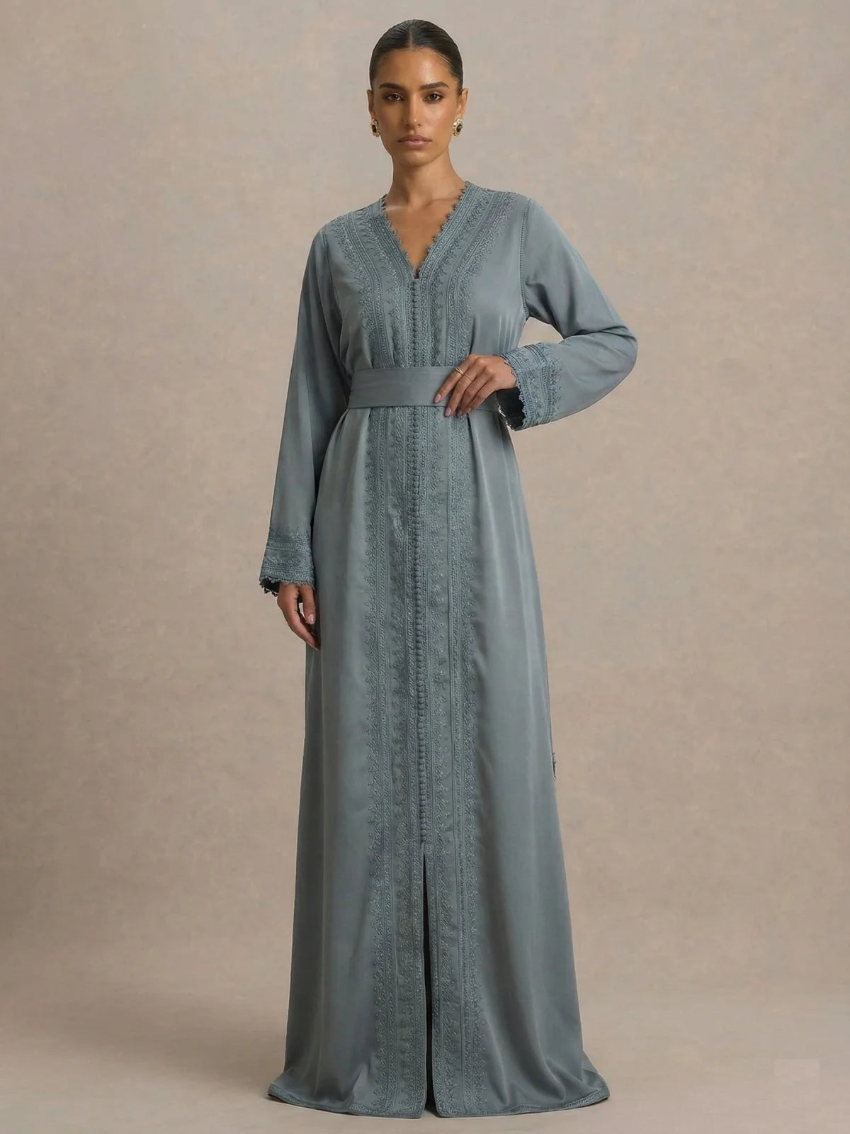 Caftan Bleu Gris