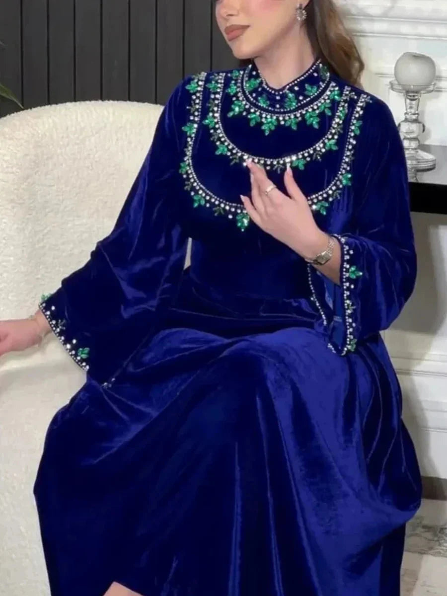 Caftan Bleu Nuit