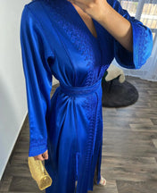 Caftan Bleu Roi Simple - My Caftan