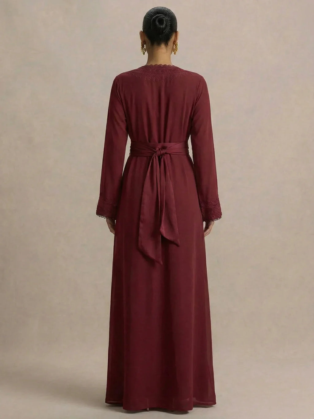 Caftan Bordeaux