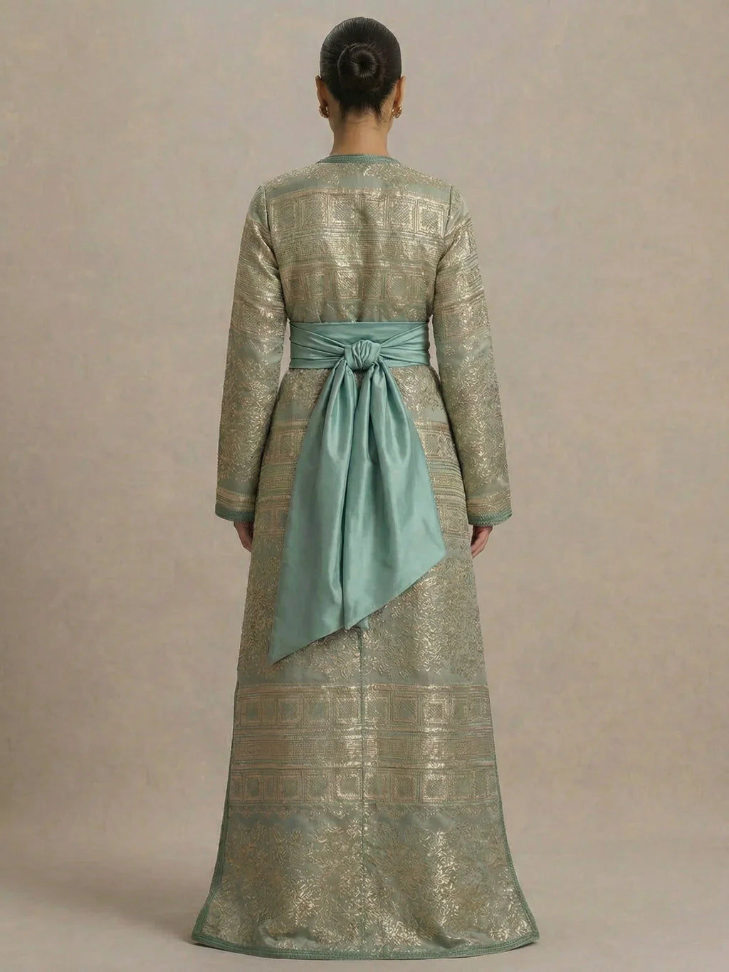 Caftan en Brocard