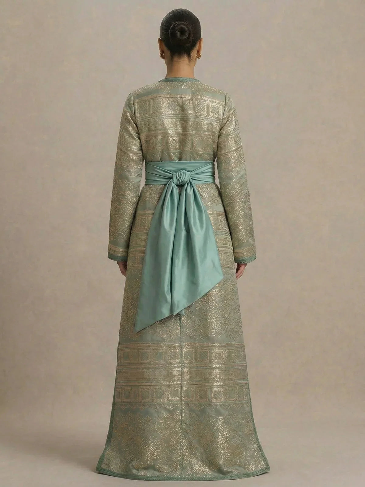 Caftan en Brocard