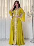 Caftan Jaune Moutarde