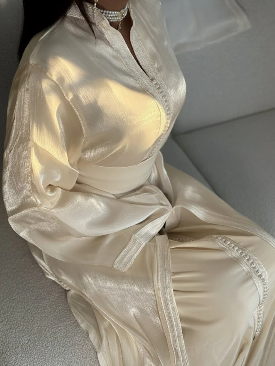 Caftan Jaune Poussin