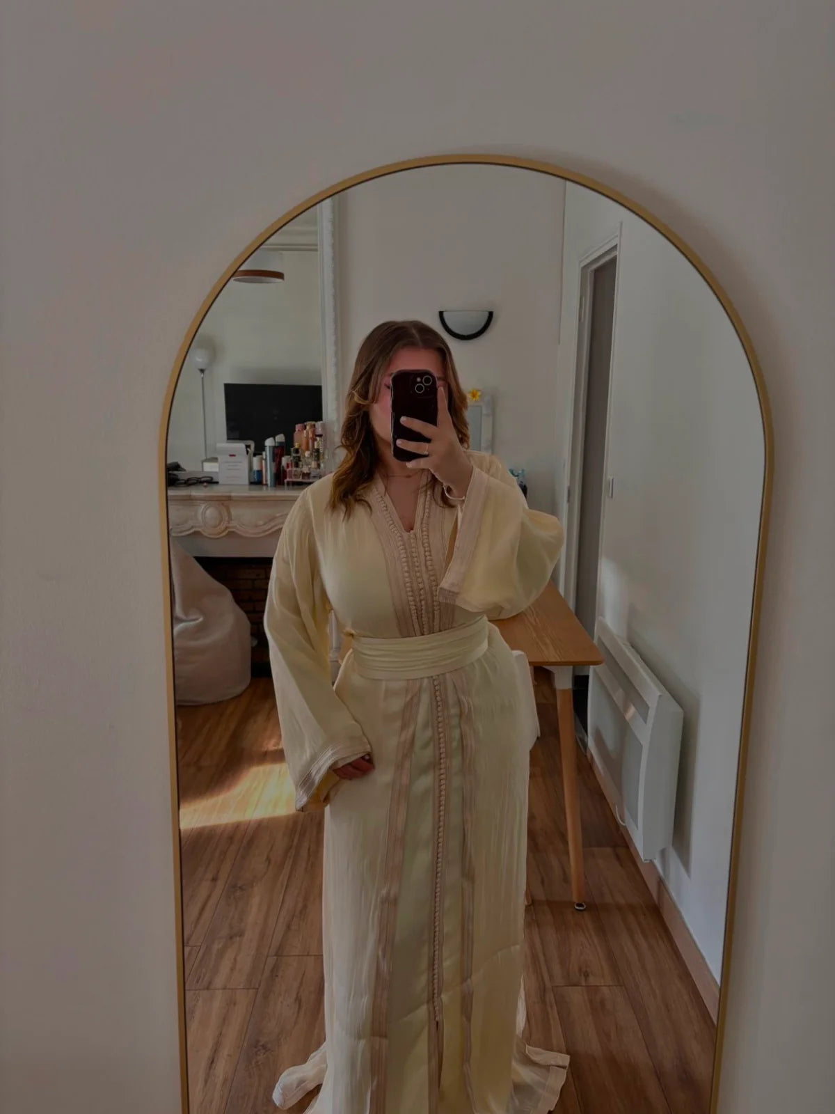 Caftan Jaune Poussin