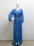 Caftan Jawhara Bleu