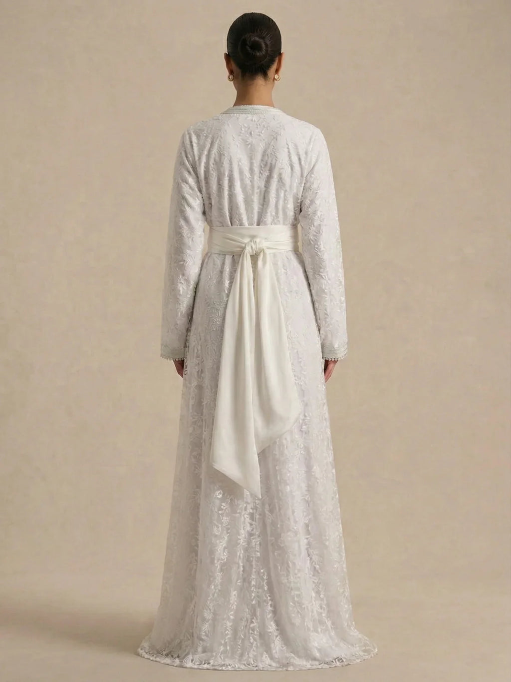 Caftan Mariage Blanc Moderne