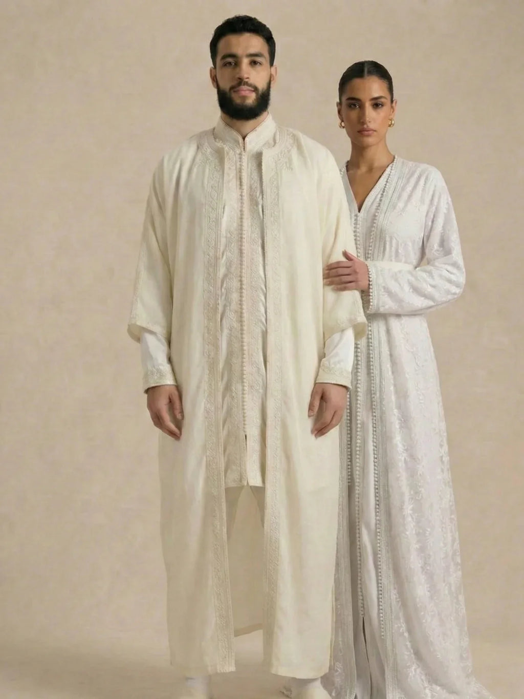 Caftan Mariage Blanc Moderne