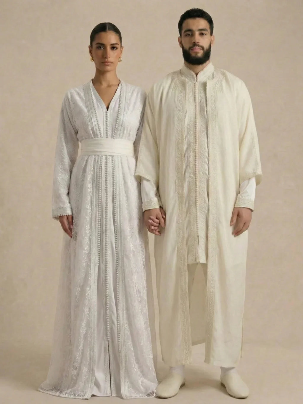 Caftan Mariage Blanc Moderne