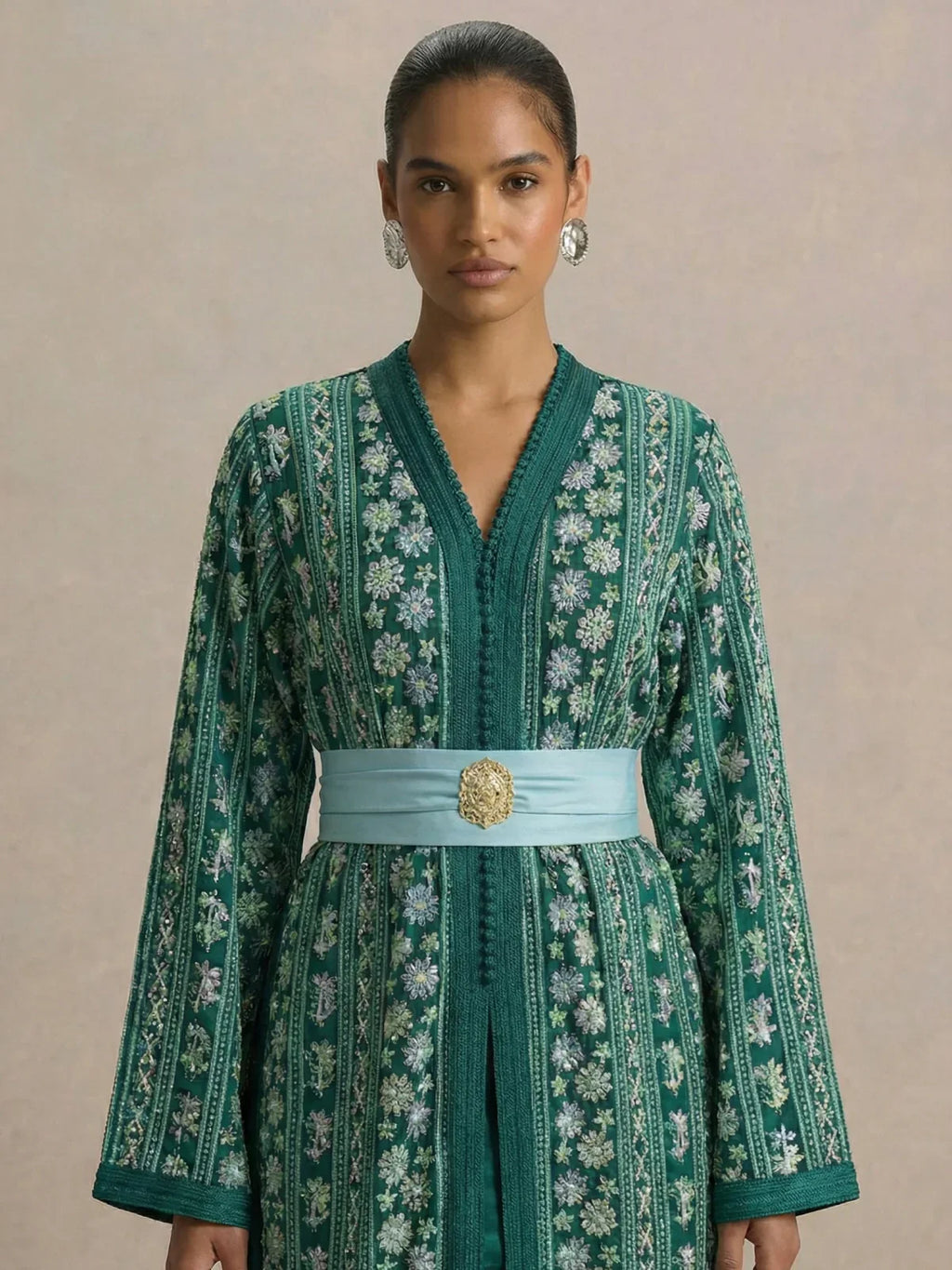Caftan Mariage Vert