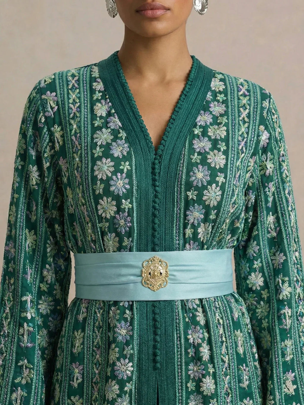 Caftan Mariage Vert