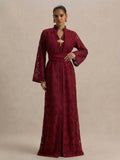 Caftan Mariée Rouge (sans col montant)