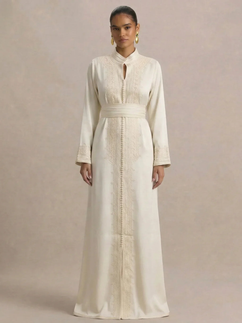 Caftan Marocain Blanc