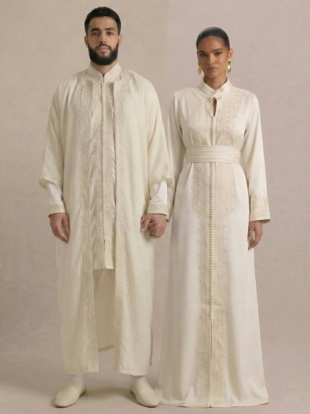 Caftan Marocain Blanc