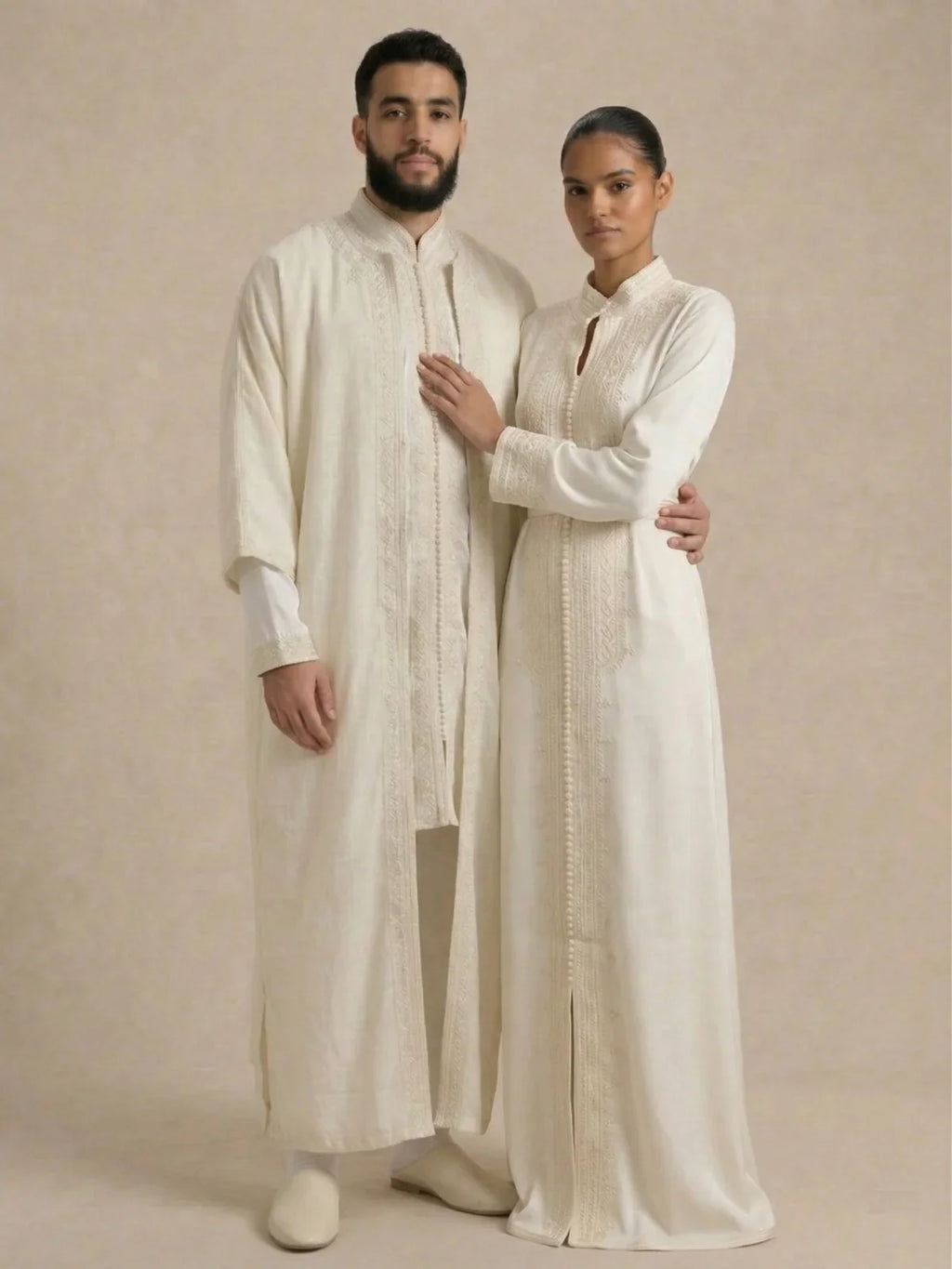 Caftan Marocain Blanc