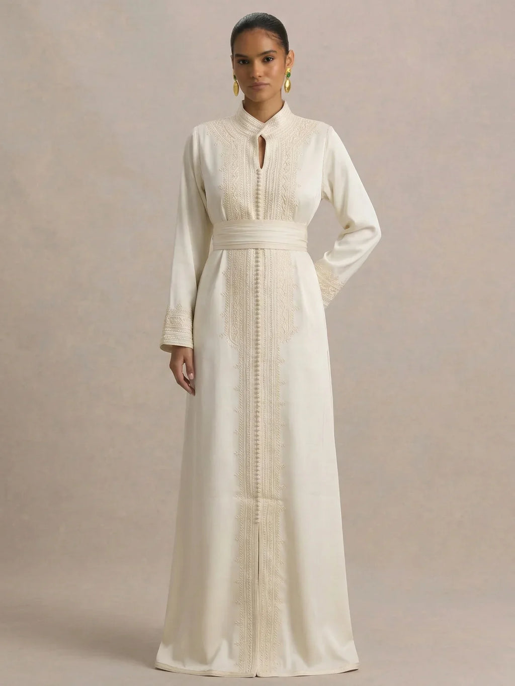 Caftan Marocain Blanc