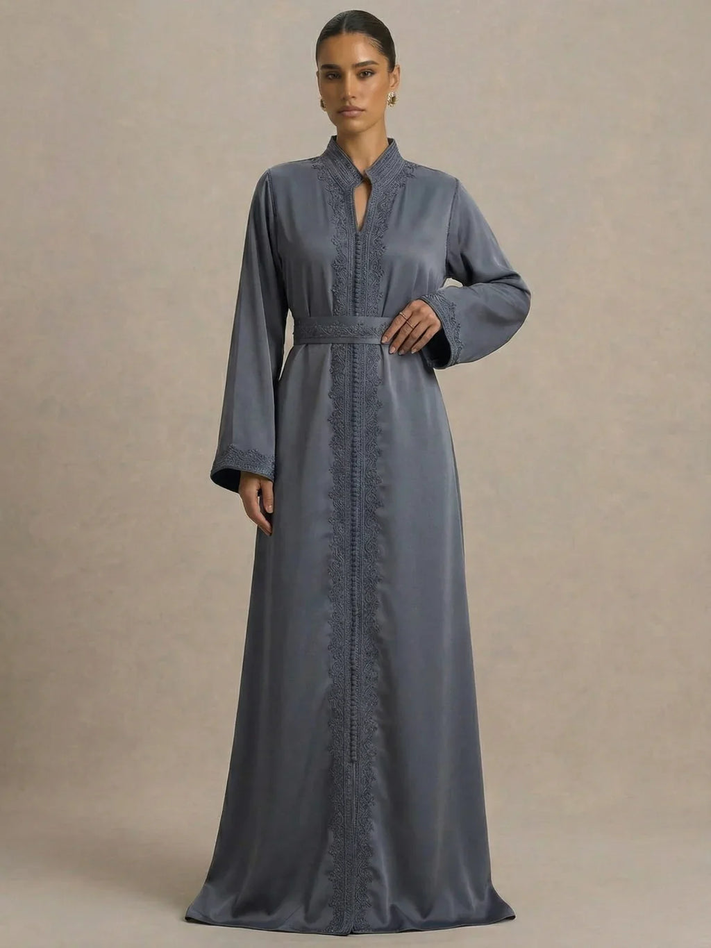 Caftan Marocain Bleu