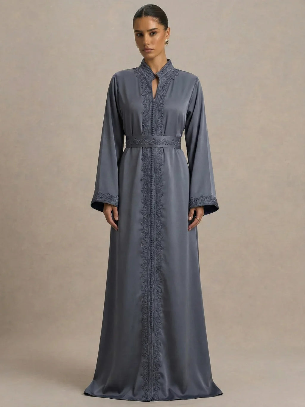 Caftan Marocain Bleu