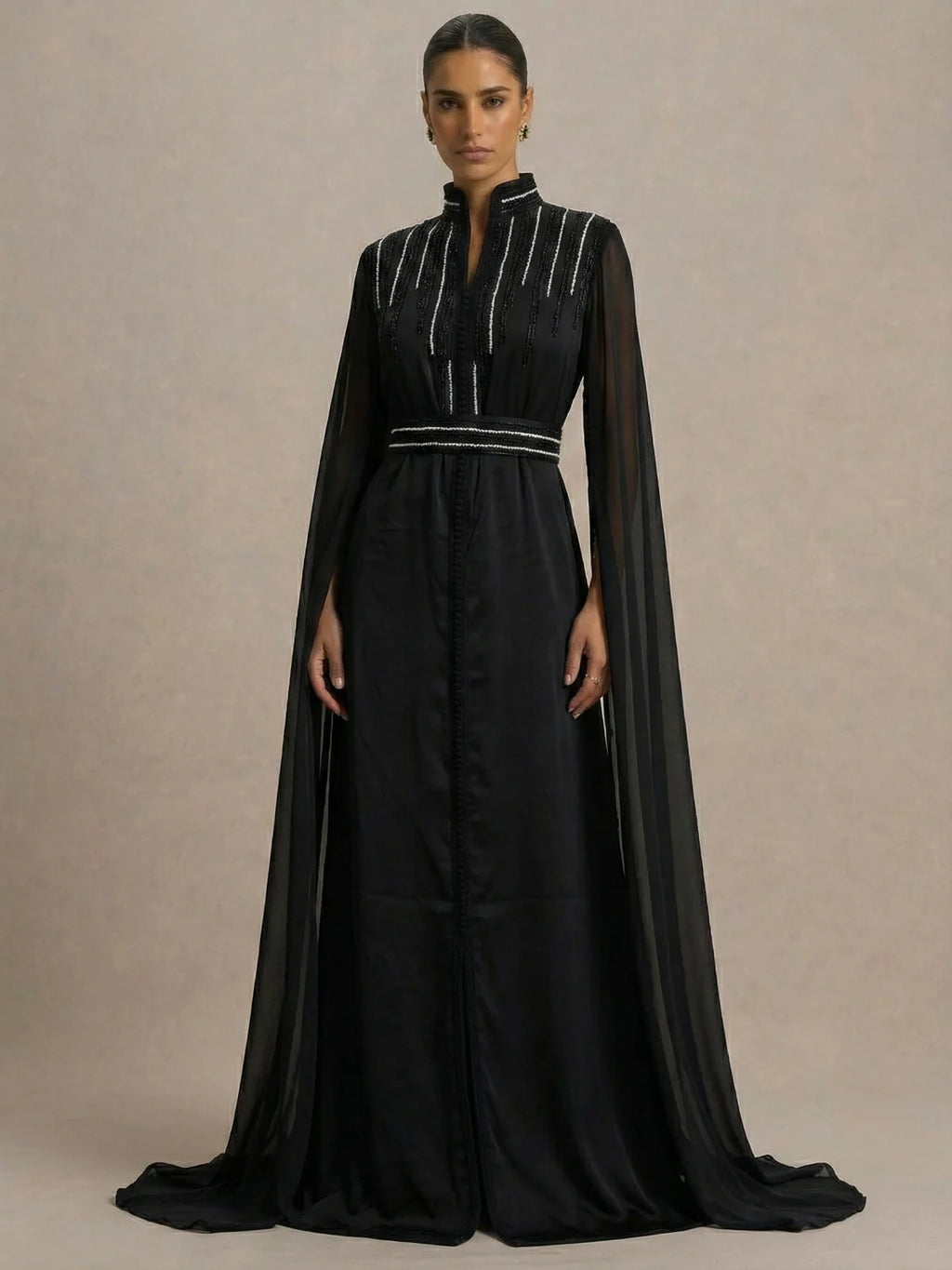 Caftan Marocain Noir