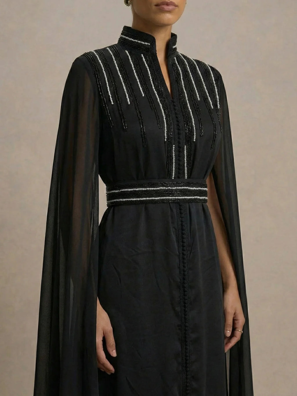 Caftan Marocain Noir