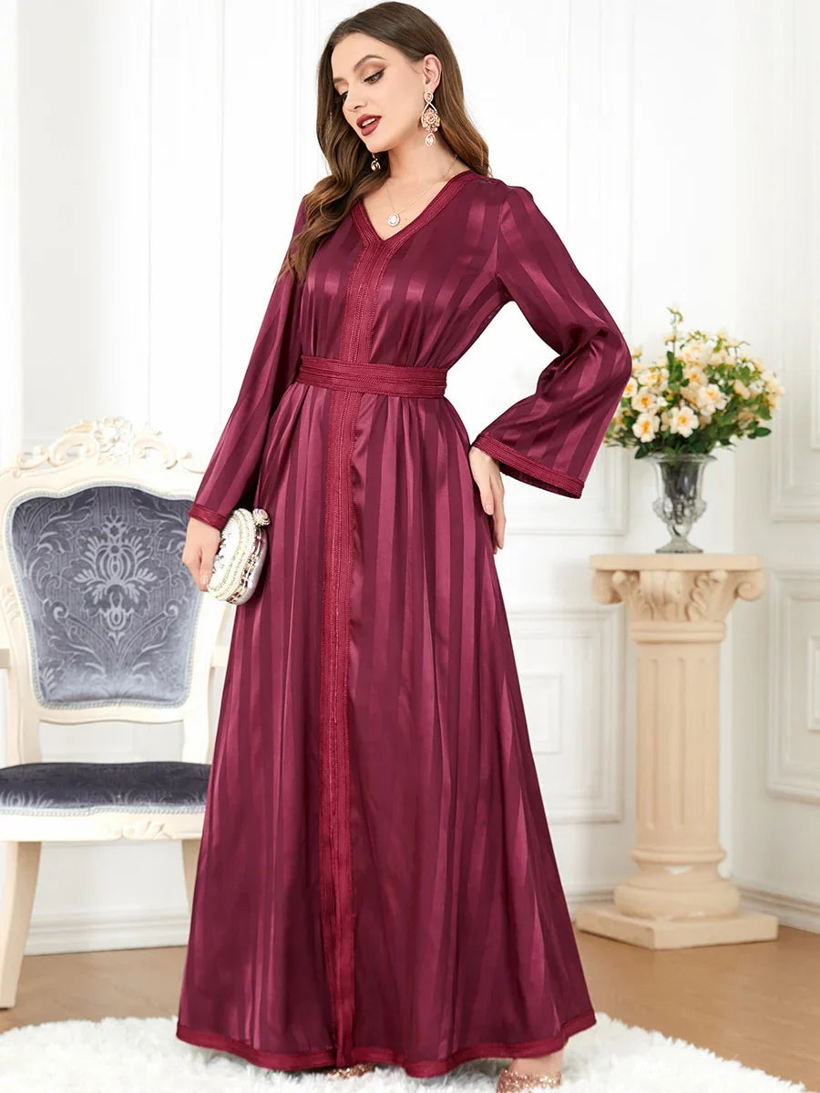 Caftan Marocain Rouge