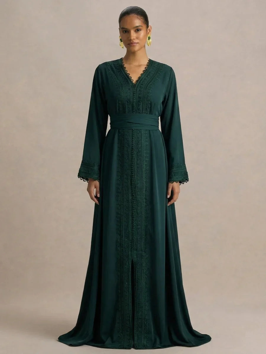 Caftan Marocain Vert
