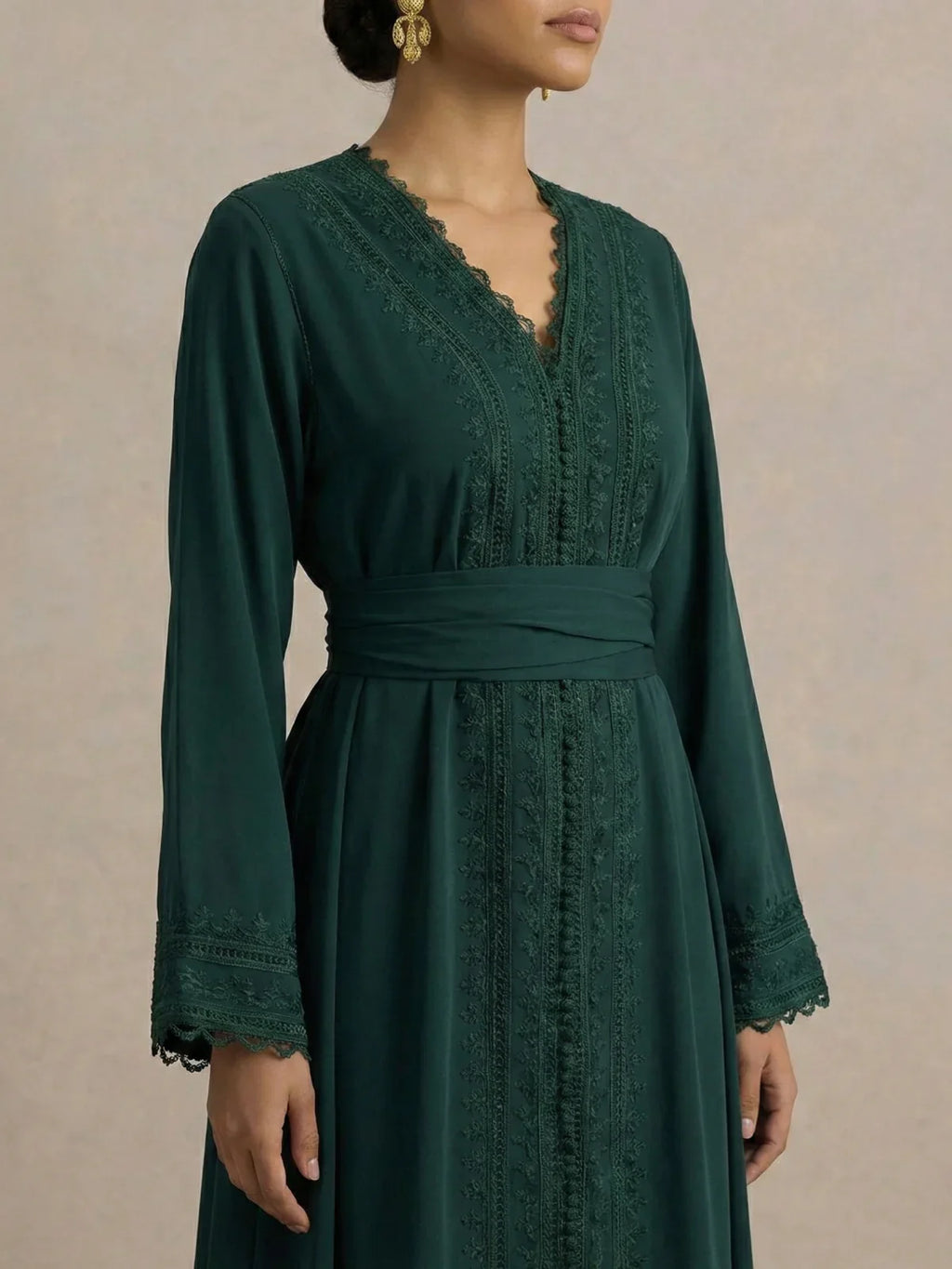 Caftan Marocain Vert