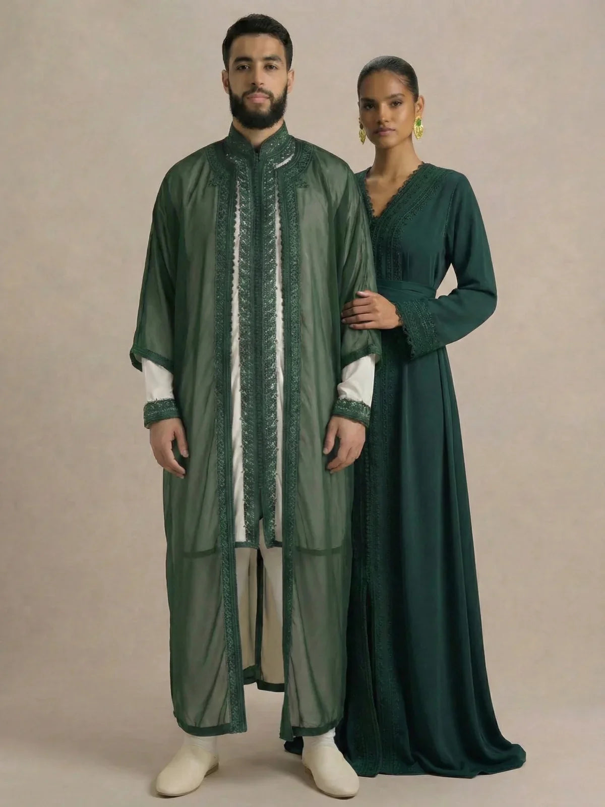 Caftan Marocain Vert