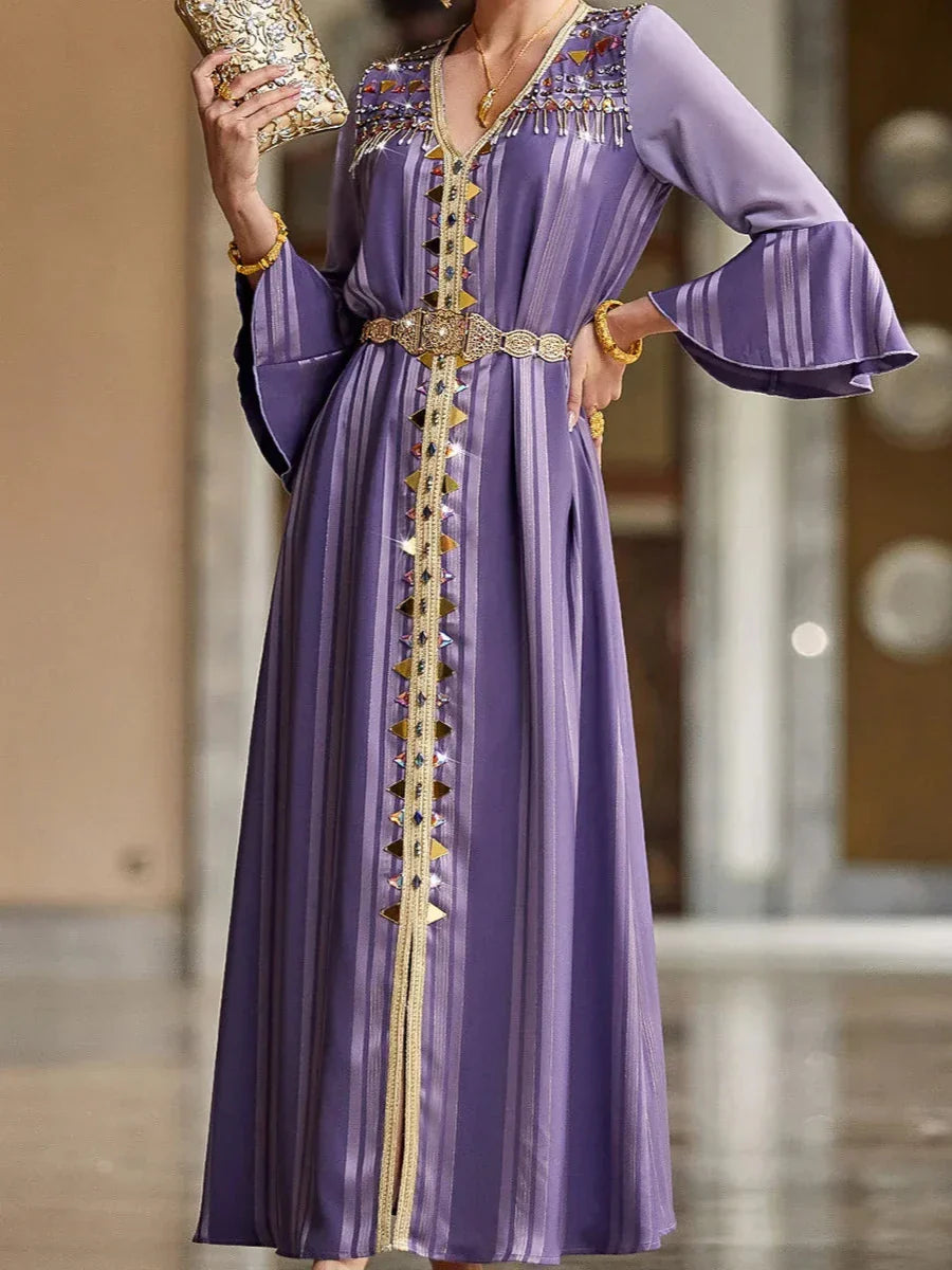 Caftan Marocain Violet