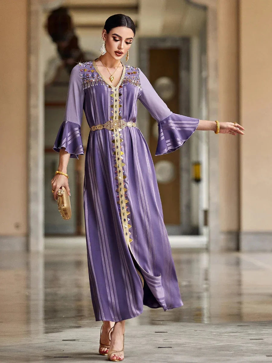 Caftan Marocain Violet