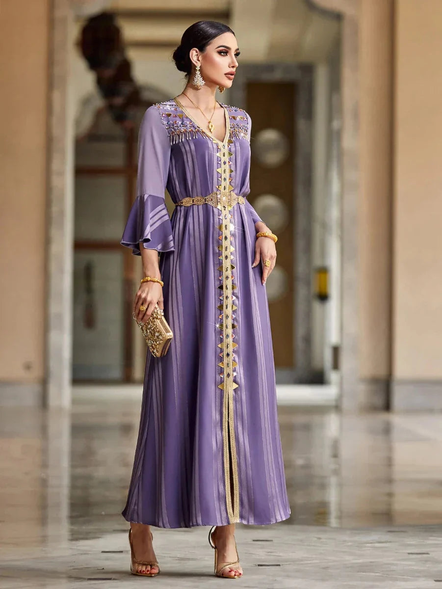 Caftan Marocain Violet