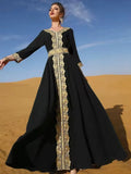 Caftan Noir Doré