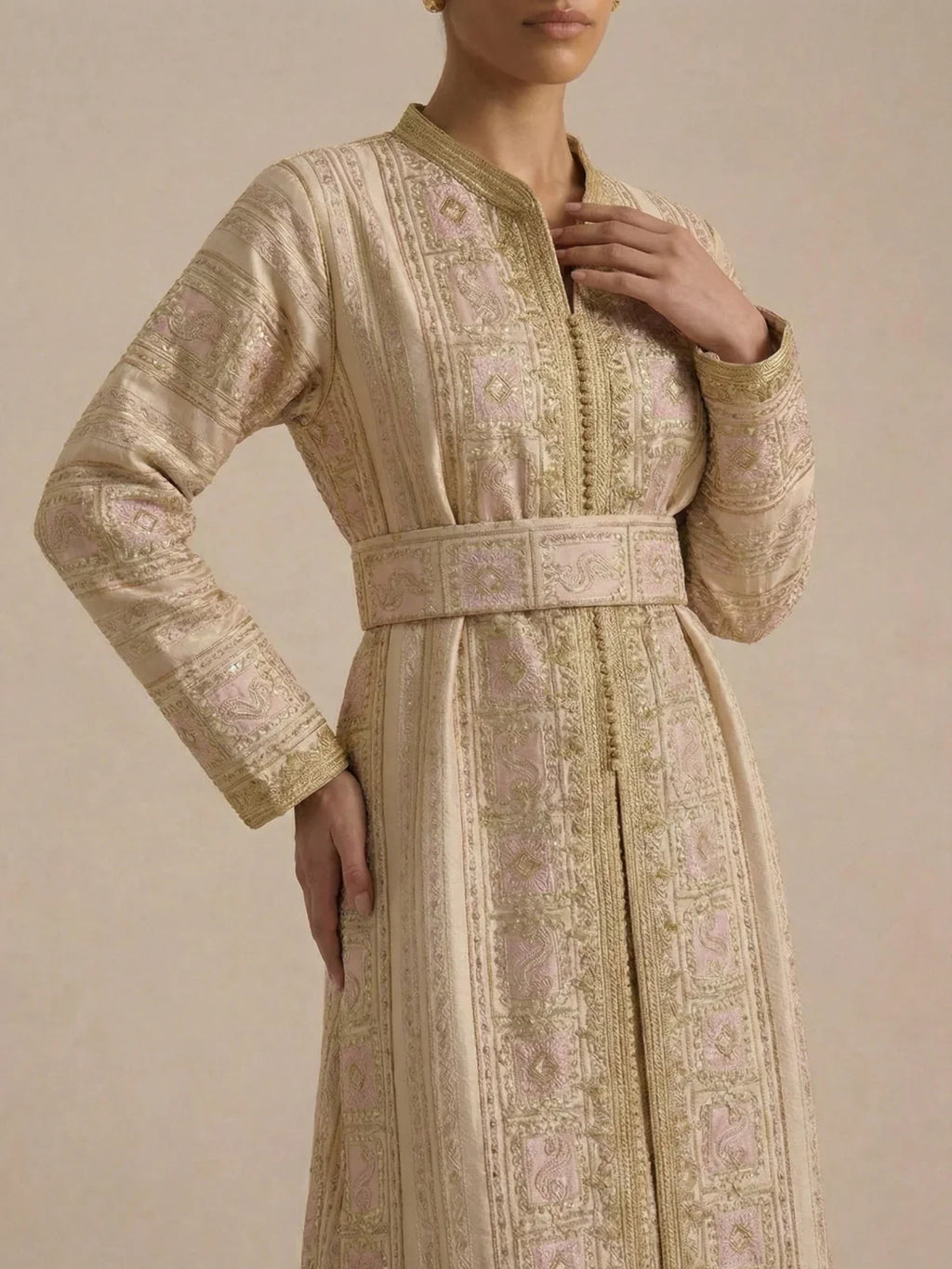 Caftan Rose Clair