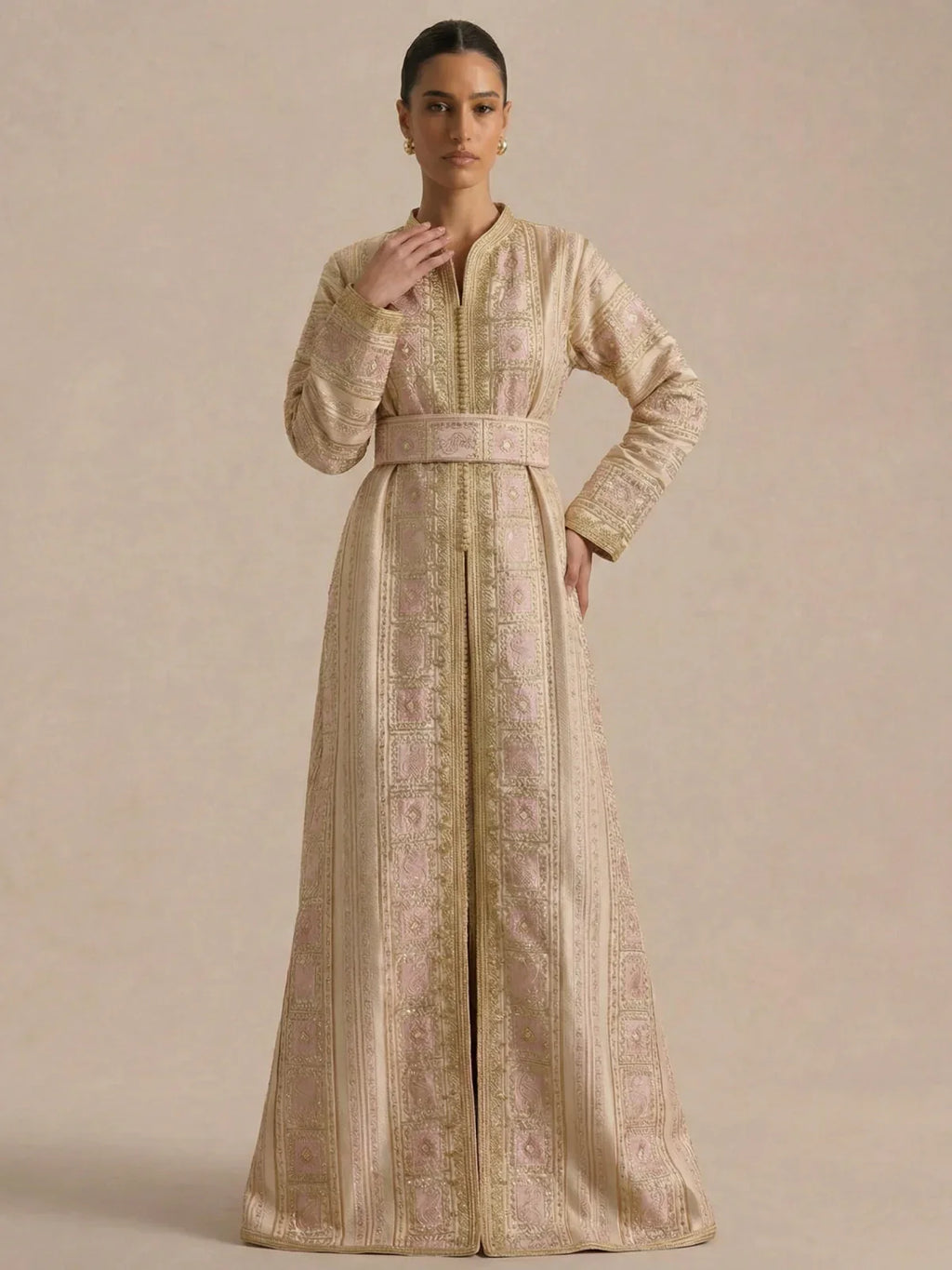 Caftan Rose Clair