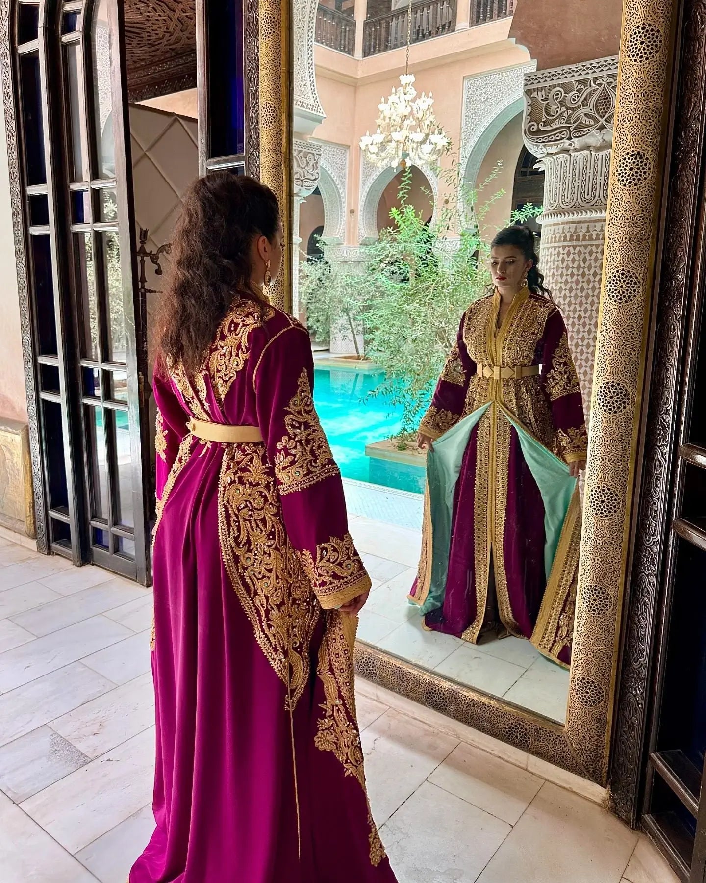 Caftan Rose Fushia - My Caftan