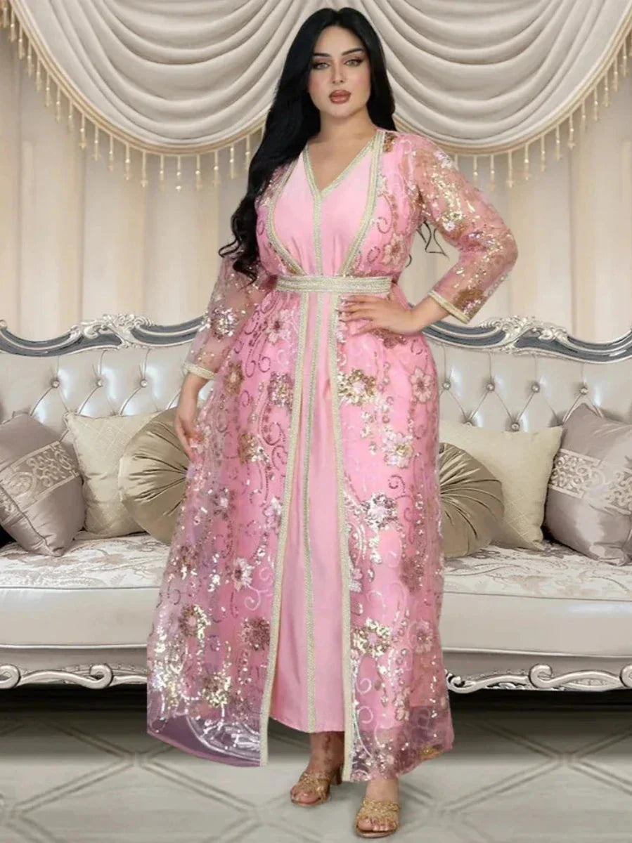Caftan Rose Poudré