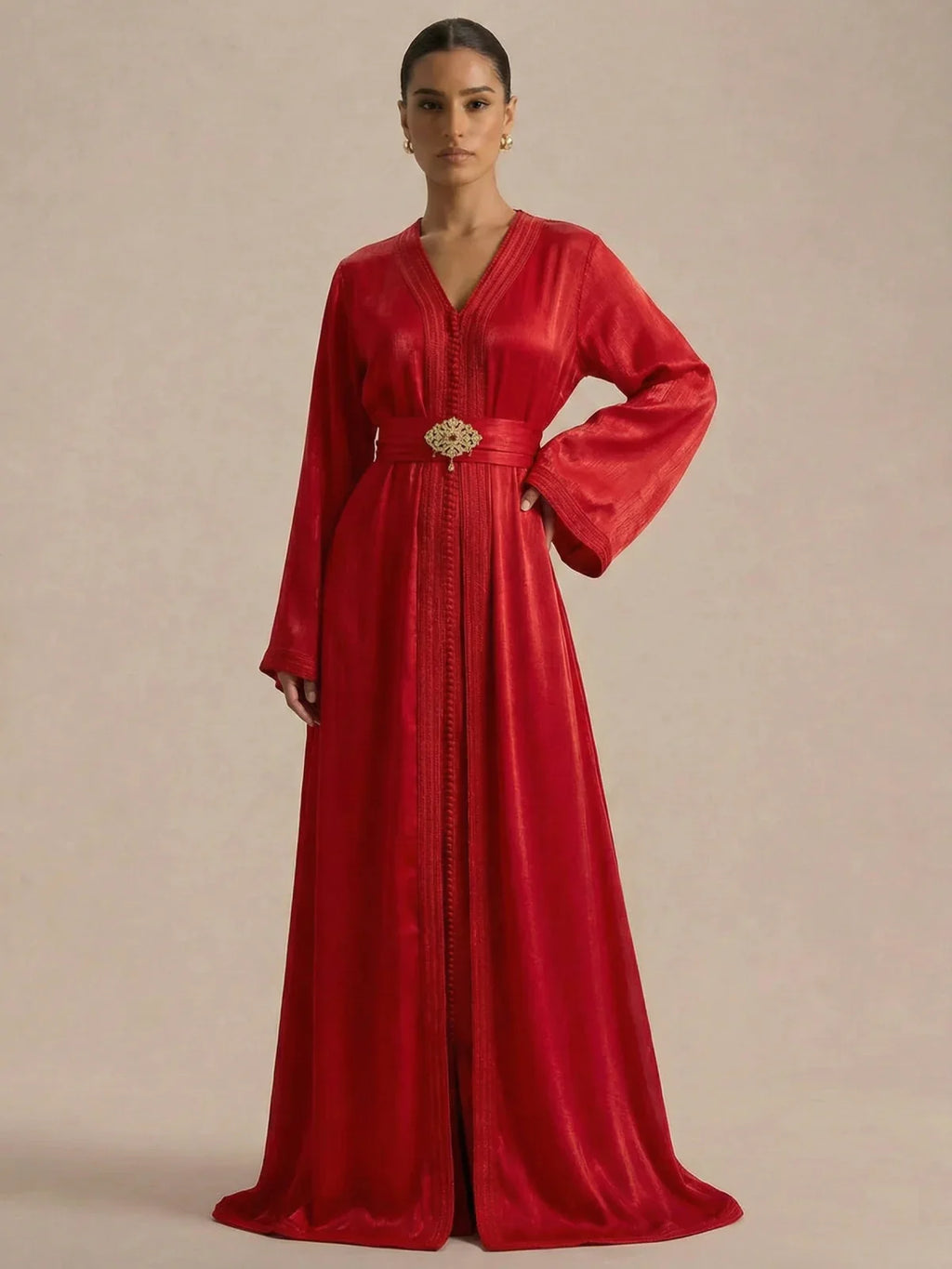 Caftan Rouge Mariage