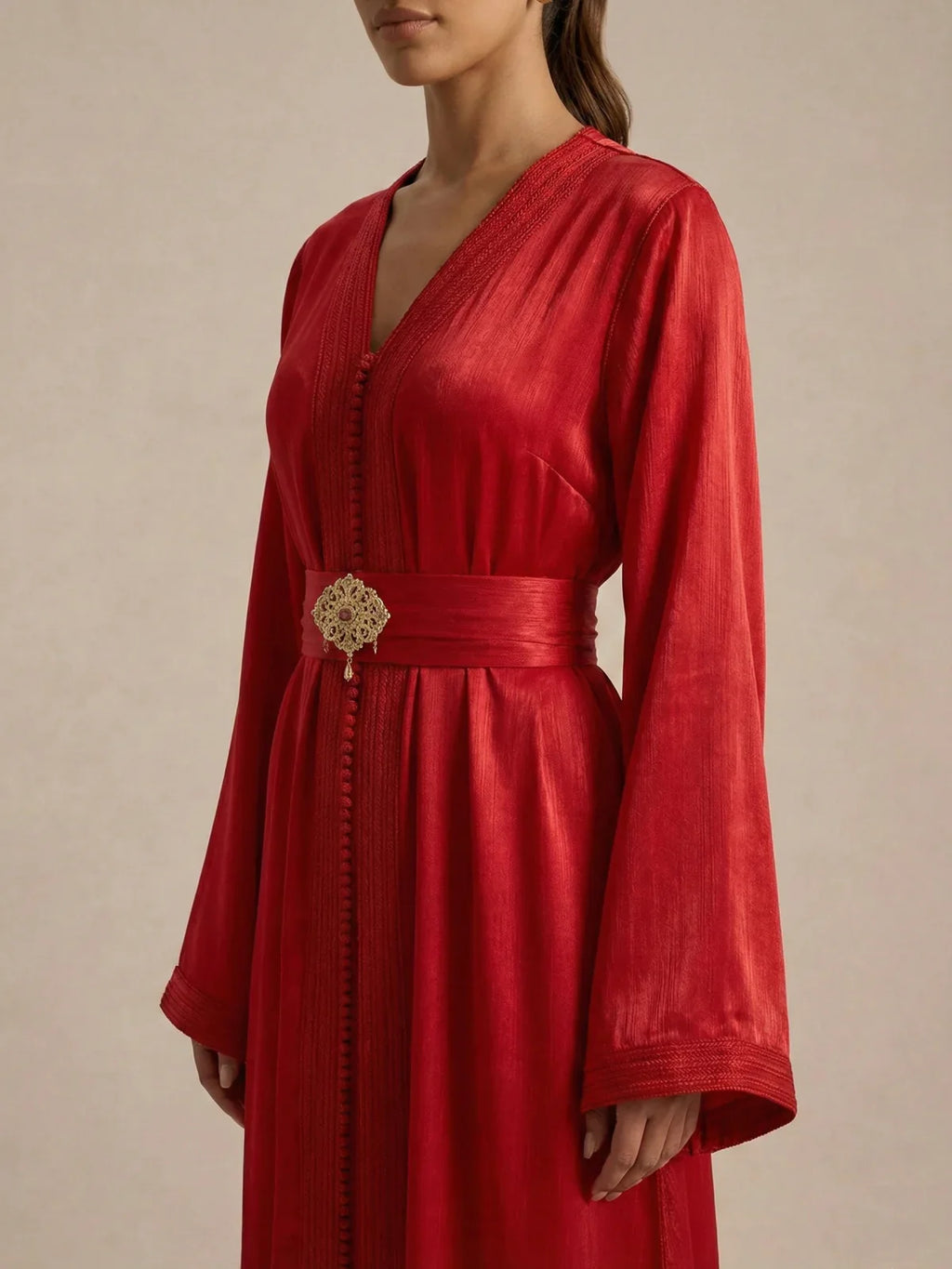 Caftan Rouge Mariage