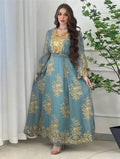 Caftan Simple Vert