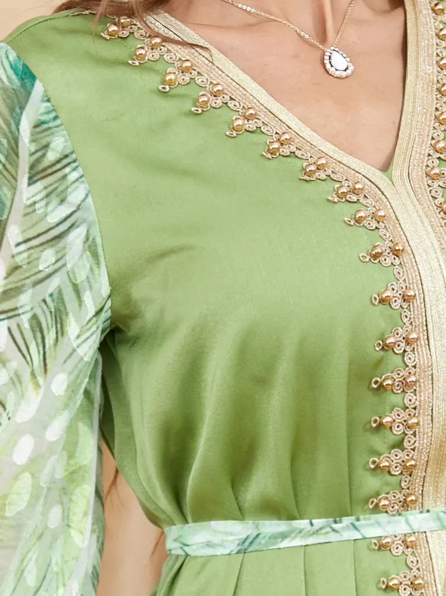 Caftan Vert Pistache