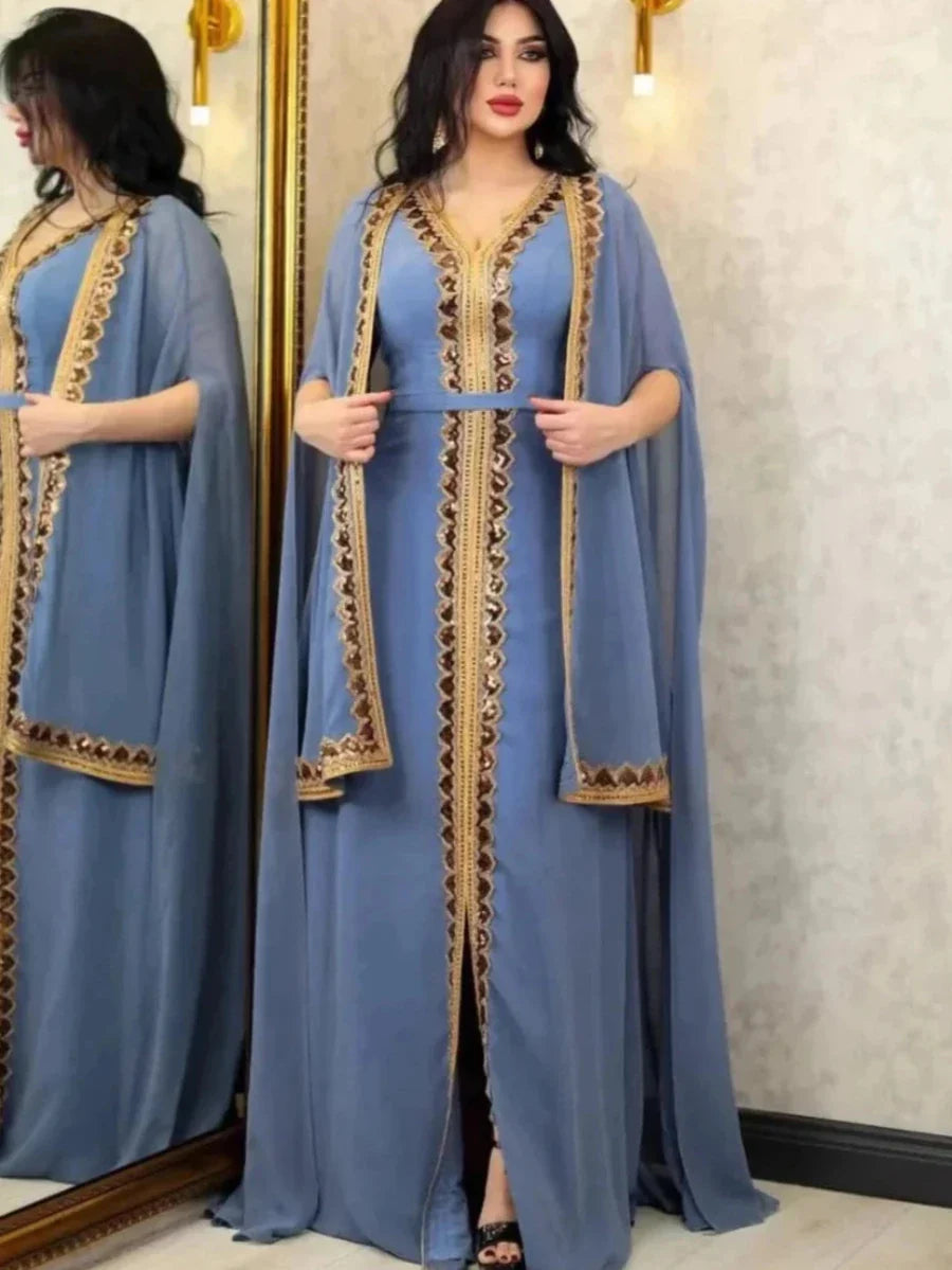 Caftan Violet Clair