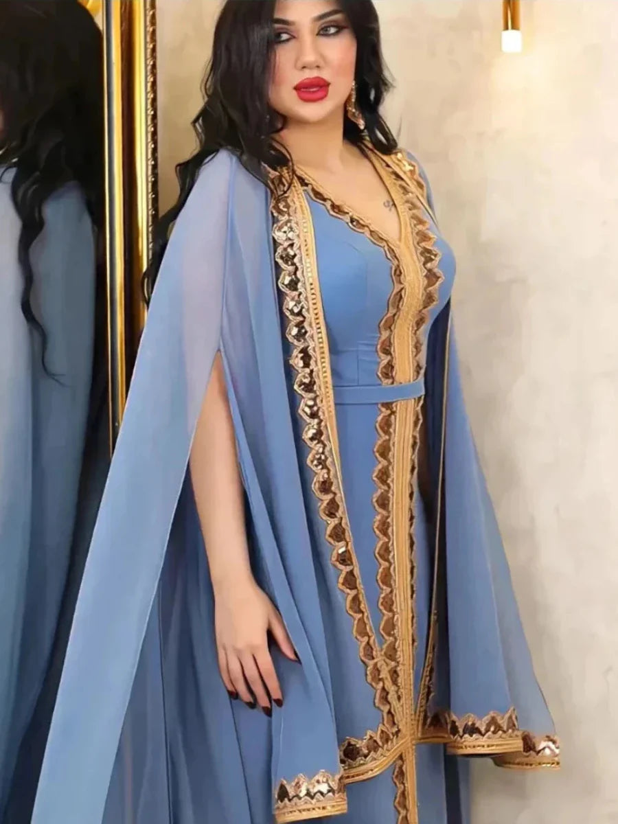 Caftan Violet Clair